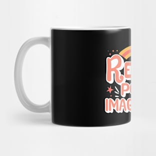 Reading Powers Imagination Groovy Mug